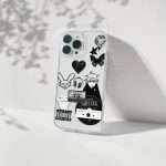 Gojo Anime Aesthetic Silicone Clear Case