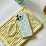 White Bow Charm Phone Case