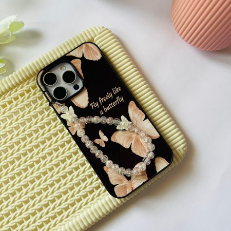 Butterfly With Charm Protective Phone Case