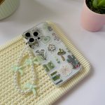 Green Aesthetic Charm Phone Case